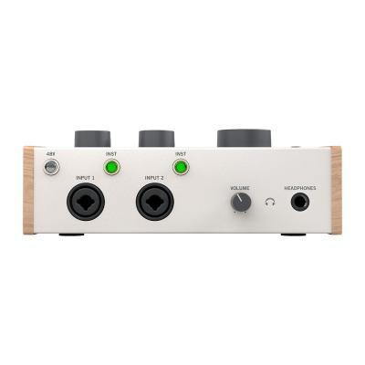Universal Audio Volt 276 2イン/2アウト USB 2.0 オーディオインターフェイス 入出力端子部画像