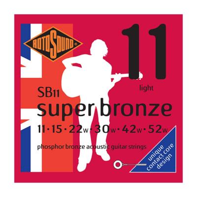 ROTOSOUND SB11 Super Bronze Light 11-52 アコースティックギター弦