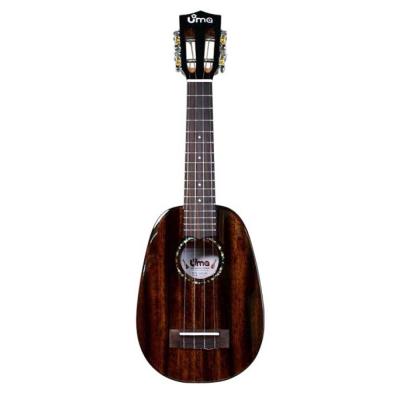 Uma Ukulele UK-20SSP BK パイナップル型 ソプラノウクレレ