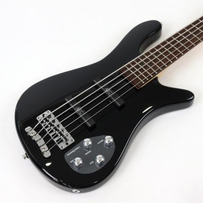 WARWICK ワーウィック Rockbass Streamer LX 5 Solid Black High Polish 5弦エレキベース 5弦エレキベース ボディアップ 画像