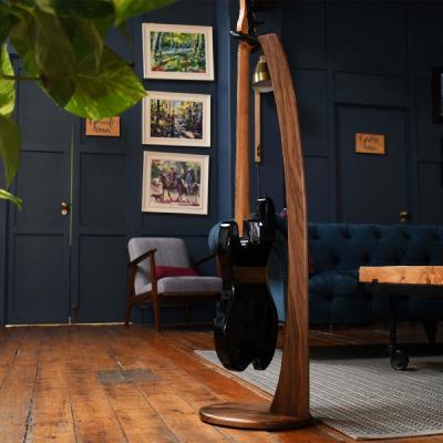 Ruach Music RM-GS2-W Wooden Bass Guitar Stand Walnut ベーススタンド 使用例