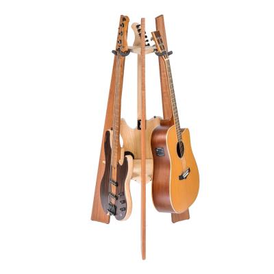 Ruach Music RM-GR1-M 3-Way Guitar Rack Mahogany ギタースタンド 使用例
