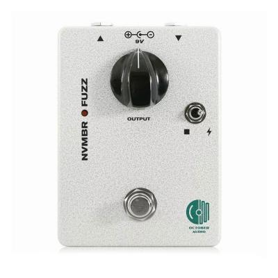 October Audio NVMBR Fuzz Silver ファズ ギターエフェクター