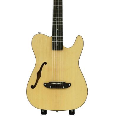 SCHECTER OL-FL-N SNTL エレクトリッククラシックギター ボディトップ画像