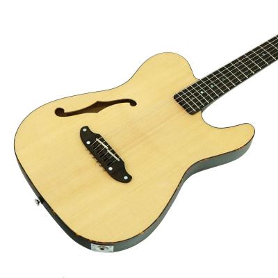 SCHECTER OL-FL-N SNTL エレクトリッククラシックギター ボディトップ画像