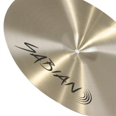 SABIAN AA-16MTC AA MEDIUM THIN CRASH 16インチ クラッシュシンバル 背面画像 ロゴ部画像