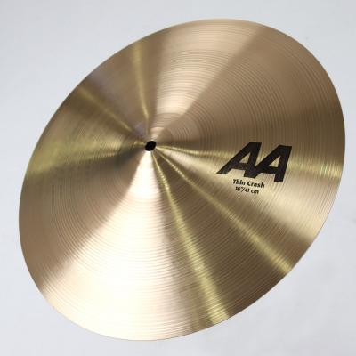 SABIAN セイビアン AA-16TC AA THIN CRASH 16インチ クラッシュシンバル 全体画像