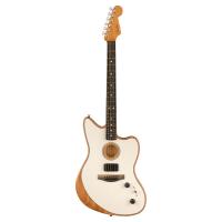 Fender American Acoustasonic Jazzmaster Arctic White エレクトリックアコースティックギター