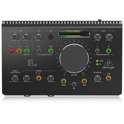 BEHRINGER STUDIO L オーディオインターフェイス モニターコントローラー 正面パネル