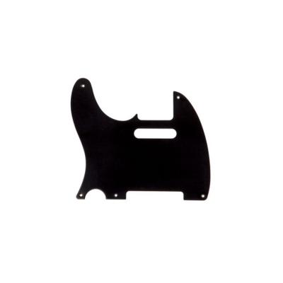 Fender Pickguard Telecaster (Left-Hand) 5-Hole Mount Black 1-Ply ピックガード