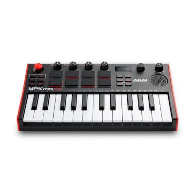 AKAI Professional MPK Mini Play MK3 スピーカー内蔵 ミニキーボード・MIDIコントローラー 全体画像