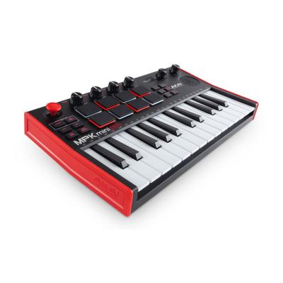 AKAI Professional MPK Mini Play MK3 スピーカー内蔵 ミニキーボード・MIDIコントローラー 全体画像