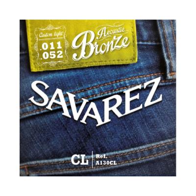 SAVAREZ A130CL Bronze Custom Light アコースティックギター弦