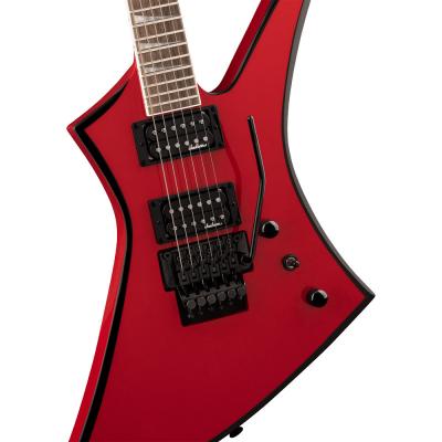 Jackson X Series Kelly KEX Ferrari Red エレキギター ボディ画像