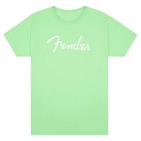 Fender Spaghetti Logo T-Shirt Surf Green S Tシャツ 半袖