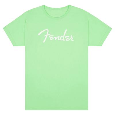 Fender Spaghetti Logo T-Shirt Surf Green M Tシャツ 半袖