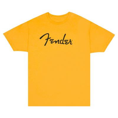 Fender Spaghetti Logo T-Shirt Butterscotch XL Tシャツ 半袖