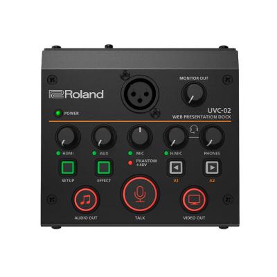 ROLAND UVC-02 WEB PRESENTATION DOCK オンラインプレゼンテーション用ミキサー