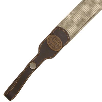 Steph MFS-455 MULTI FIT BEI ギターストラップ 柄の拡大画像