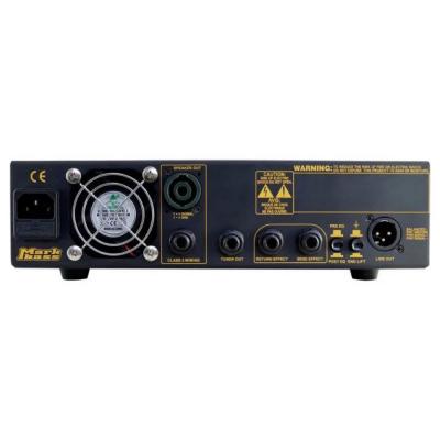 Markbass MAK-LM4 Little Mark IV ベースアンプヘッド 背面画像 入出力端子部画像