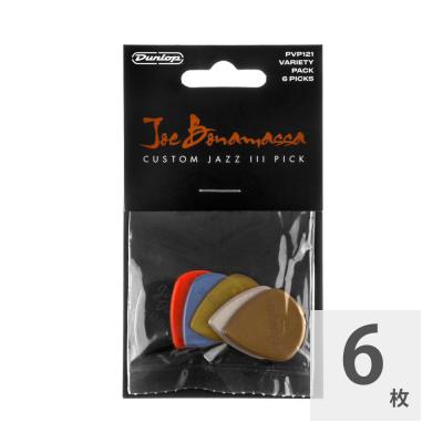 JIM DUNLOP PVP121 Bonamassa Variety Pick Pack バラエティパック ギターピック 6枚入り