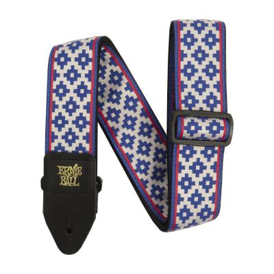 ERNIE BALL 5336 BLUE CRUX Jacquard Strap ギターストラップ