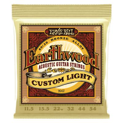 ERNIE BALL 2007 EARTHWOOD CUSTOM LIGHT 115-54 BRONZE アコースティックギター弦