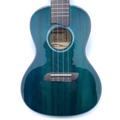 Kai Ukulele KC-100G/BL コンサートウクレレ ソフトケース付き ボディトップ画像