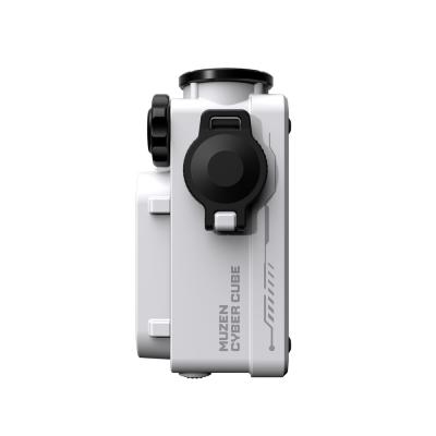 MUZEN Cyber Cube White Bluetoothスピーカー 側面