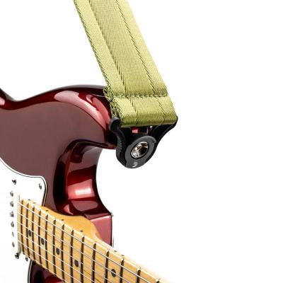 Planet Waves by D’Addario 50BAL08 Autolock Strap Moss ギターストラップ ストラップロック装着イメージ画像