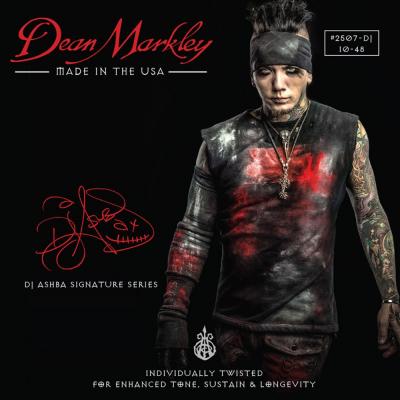 Dean Markley DM2507DJ DJ Ashba Signature DJ ASHBA 10-48 エレキギター弦