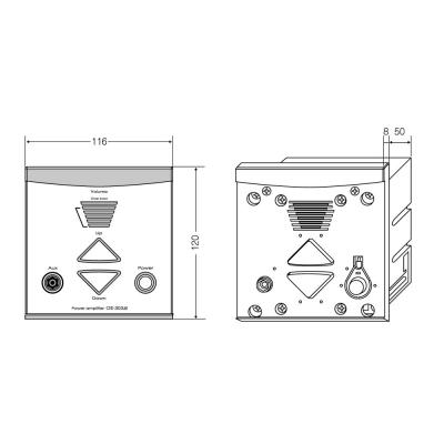 MASSIVE OE-303 III ローインピーダンス オーディオシステム 製品仕様