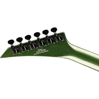 Jackson X Series Soloist SLX DX Manalishi Green エレキギター ヘッドバック画像