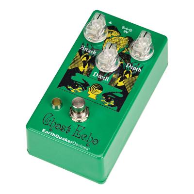 EarthQuaker Devices Brain Dead Ghost Echo リバーブ ギターエフェクター 斜めアングル画像