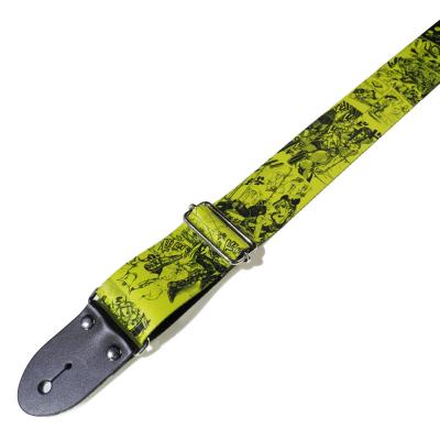 320design JOJO-ST1 ジョジョの奇妙な冒険 ストーンオーシャン ギターストラップ コミックの一部がデザインされています。