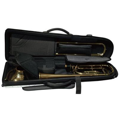 bags EFDTT M-GREY METALLIC COLOR デタッチャブルベルトロンボーン用ファイバーケース 使用例画像1