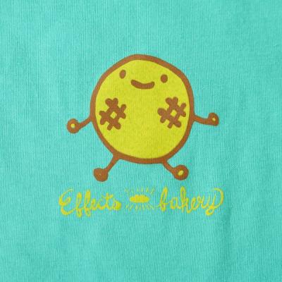 Effects Bakery Melon Pan XLサイズ 半袖 Tシャツ メロンパングリーン ワンポイントデザイン画像