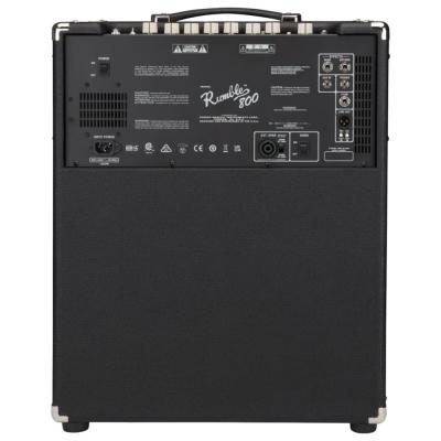 Fender Rumble 800 Combo 100V JP ベースコンボアンプ リア画像