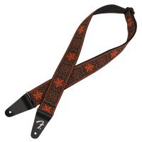 Fender Pasadena Woven Strap Orange Wallflower 2" ギターストラップ