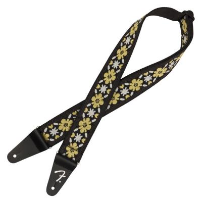 Fender Pasadena Woven Strap Yellow Clover 2" ギターストラップ