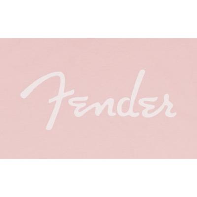 Fender Spaghetti logo T-Shirt Shell Pink XL Tシャツ 半袖 XLサイズ フェンダーロゴ画像