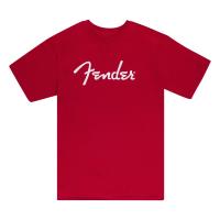 Fender SPAGHETTI LOGO T-SHIRT DAKOTA RED L Tシャツ Lサイズ