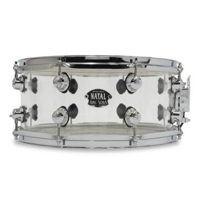 NATAL S-AC-S48-TR1 Arcadia Acrylic Transparent 14" × 8" スネアドラム