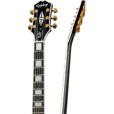 Epiphone Les Paul Custom Ebony エレキギター ネック画像