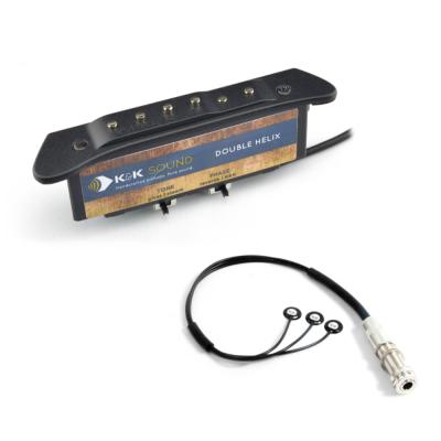 K&K Sound THE DOUBLE HELIX PureMini Set アコースティックギター用ピックアップ PureMiniセット