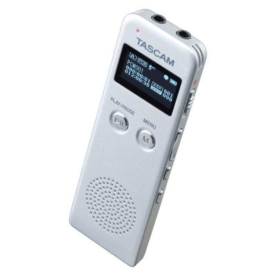 TASCAM VR-03-S シルバー ワイドFMチューナー搭載 ボイスレコーダー アングル画像