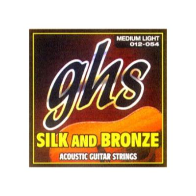 GHS 370ML Silk and Bronze MEDIUM LIGHT 012-054 アコースティックギター弦