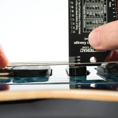 MUSIC NOMAD MN614 Truss Rod Gauge & String Action Gauge Combo Bundle 弦高測定ゲージ トラスロッドゲージセット 弦高測定イメージ画像
