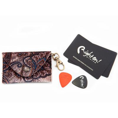 RightOn! STRAPS BIG PICK POUCH PAISLEY Brown マルチポーチ ポーチとピック、カードの画像