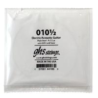 GHS ガス 010 1/2 Singles Plain Steel Strings .0105 ギター用 バラ弦